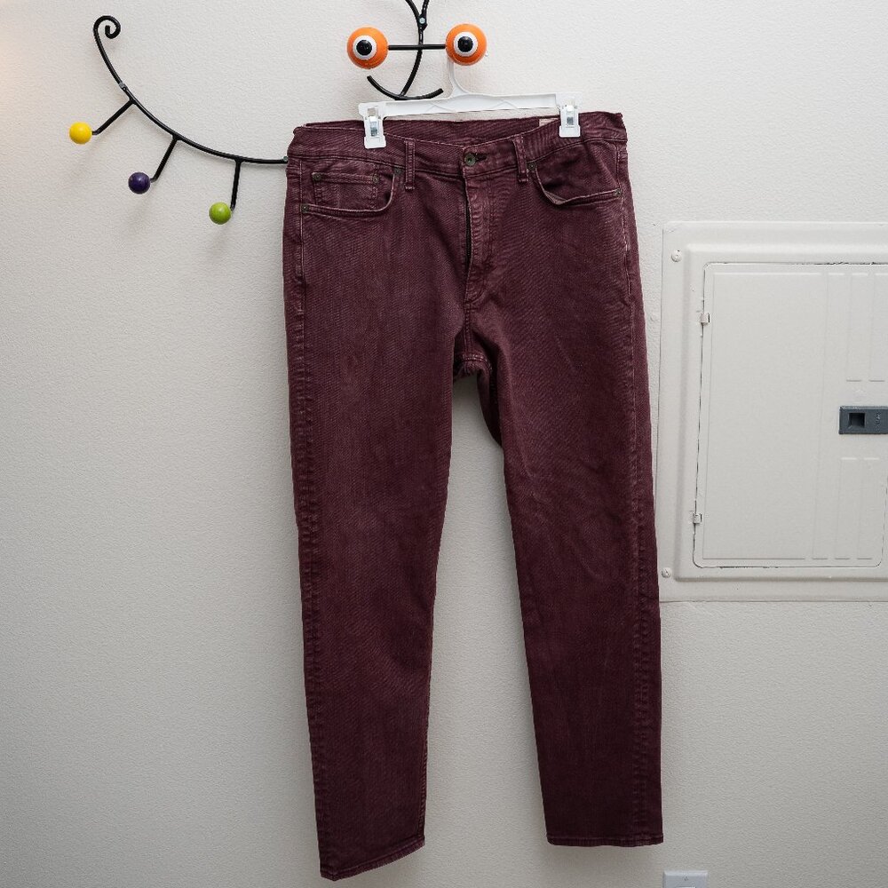 Rag & Bone Red Jeans Slim Fit 2 36x32